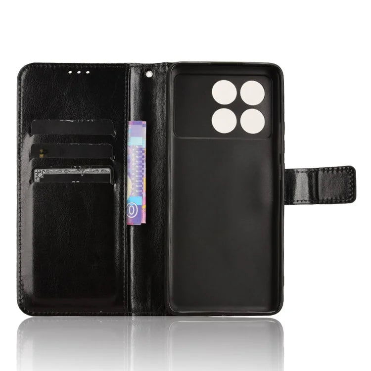 For Xiaomi Redmi K70 5G / K70 Pro 5G Case PU Leather TPU Inner Shell Protective Phone Cover