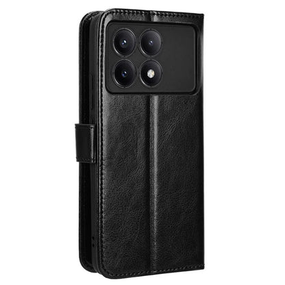 For Xiaomi Redmi K70E 5G / Poco X6 Pro 5G Wallet Case 3 Card Slots TPU Interior Protective Cover