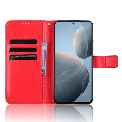 For Xiaomi Redmi K70E 5G / Poco X6 Pro 5G Wallet Case 3 Card Slots TPU Interior Protective Cover