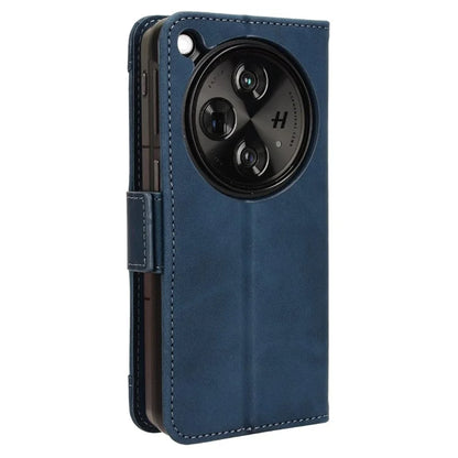 For Oppo Find N3 5G / OnePlus Open PU Leather Protective Case Card Holder Stand Flip Cover