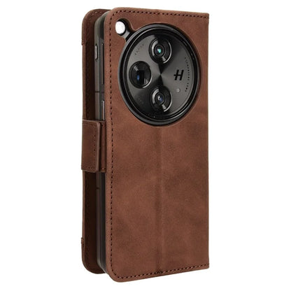 For Oppo Find N3 5G / OnePlus Open PU Leather Protective Case Card Holder Stand Flip Cover