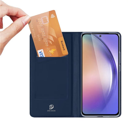 DUX DUCIS Skin Pro Series For Samsung Galaxy A55 5G Magnetic Case Leather Phone Wallet Cover