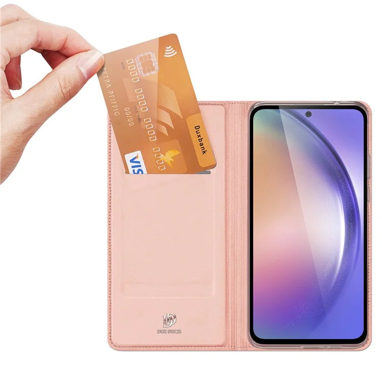 DUX DUCIS Skin Pro Series For Samsung Galaxy A55 5G Magnetic Case Leather Phone Wallet Cover