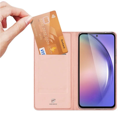 DUX DUCIS Skin Pro Series For Samsung Galaxy A55 5G Magnetic Case Leather Phone Wallet Cover