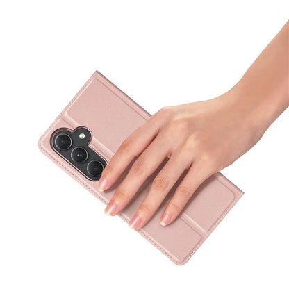 DUX DUCIS Skin Pro Series For Samsung Galaxy A55 5G Magnetic Case Leather Phone Wallet Cover