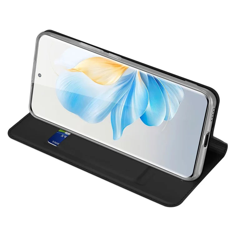 DUX DUCIS Skin Pro Series For Honor 100 5G Case Leather Stand Phone Shell with Card Holder