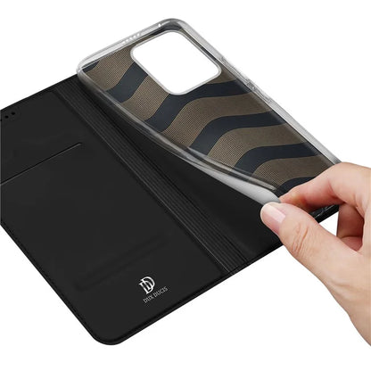 DUX DUCIS Skin Pro Series For Honor 100 5G Case Leather Stand Phone Shell with Card Holder