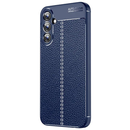For Samsung Galaxy A35 5G Cell Phone Case Litchi Texture Anti-scratch TPU Protective Shell