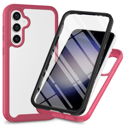 For Samsung Galaxy S24+ Cell Phone Case PC+TPU Protective Shell with Screen Protector