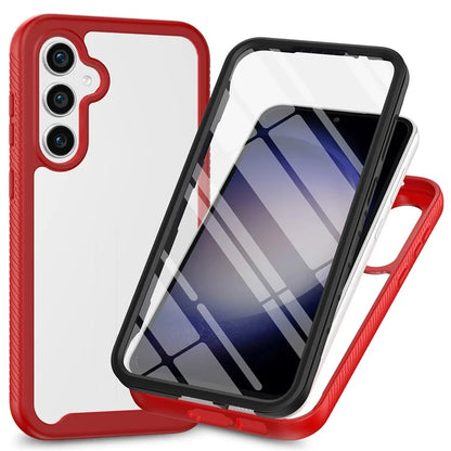 For Samsung Galaxy S24+ Cell Phone Case PC+TPU Protective Shell with Screen Protector