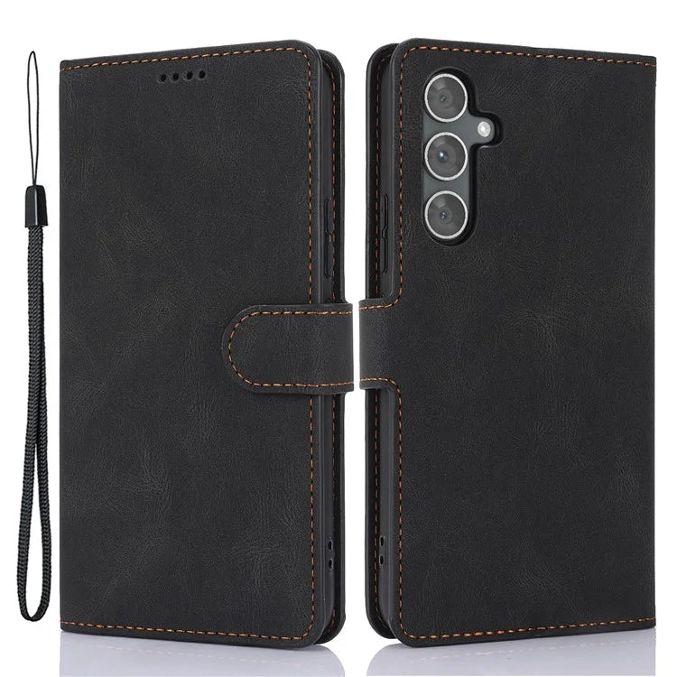 For Samsung Galaxy A55 5G Phone Case Wallet Leather Stand Cover