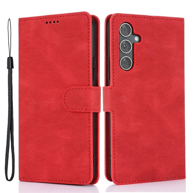 For Samsung Galaxy A55 5G Phone Case Wallet Leather Stand Cover