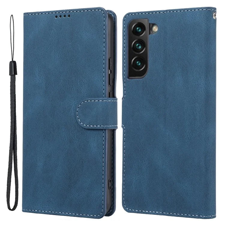 For Samsung Galaxy S24+ Leather Case Wallet Stand Classic Phone Cover