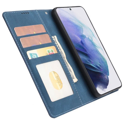 For Samsung Galaxy S24+ Leather Case Wallet Stand Classic Phone Cover
