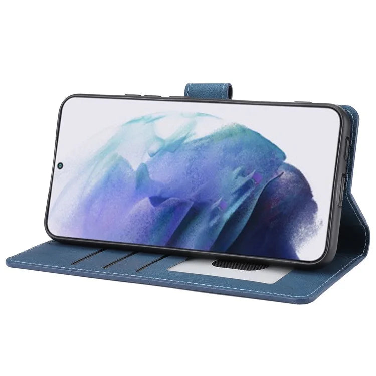 For Samsung Galaxy S24+ Leather Case Wallet Stand Classic Phone Cover