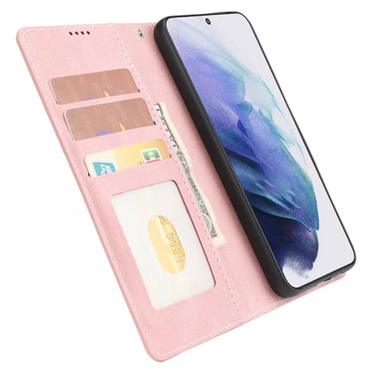 For Samsung Galaxy S24+ Leather Case Wallet Stand Classic Phone Cover