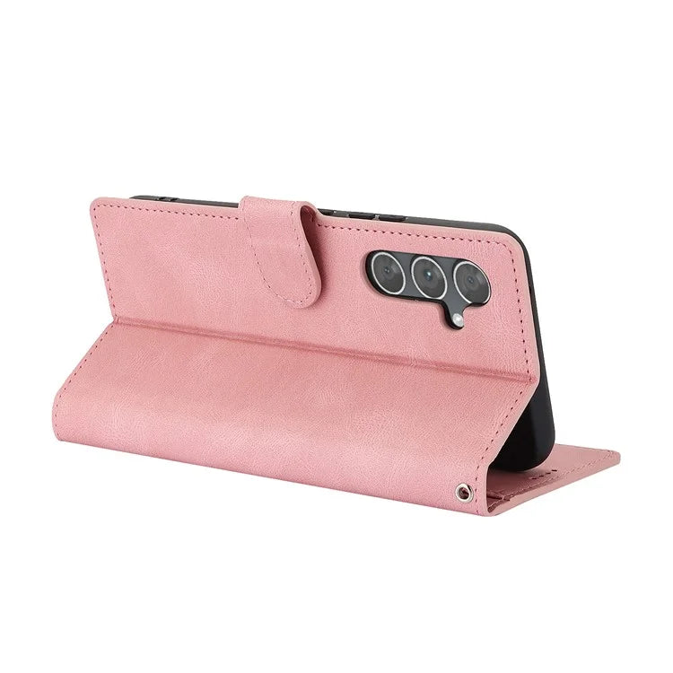 For Samsung Galaxy A35 5G Fantasy Leather Wallet Cover Phone Stand Case