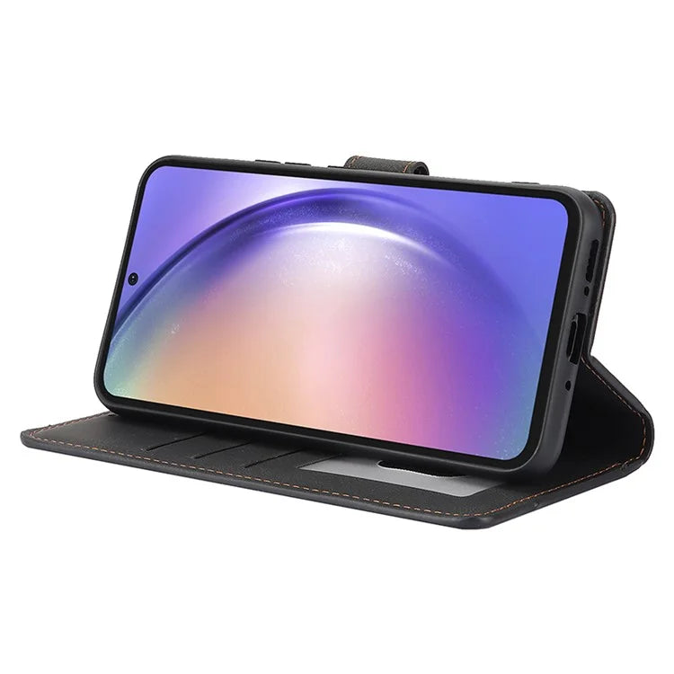 For Samsung Galaxy A35 5G Fantasy Leather Wallet Cover Phone Stand Case
