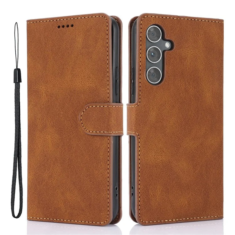 For Samsung Galaxy A35 5G Fantasy Leather Wallet Cover Phone Stand Case