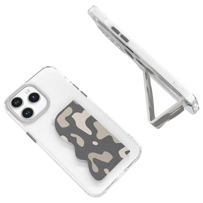 TGVIS ART Series for iPhone 15 Pro Max Kickstand Case Hand Grip Phone Cover