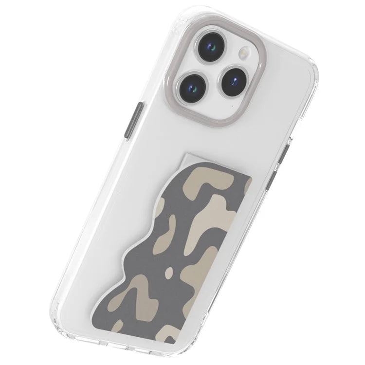 TGVIS ART Series for iPhone 15 Pro Max Kickstand Case Hand Grip Phone Cover