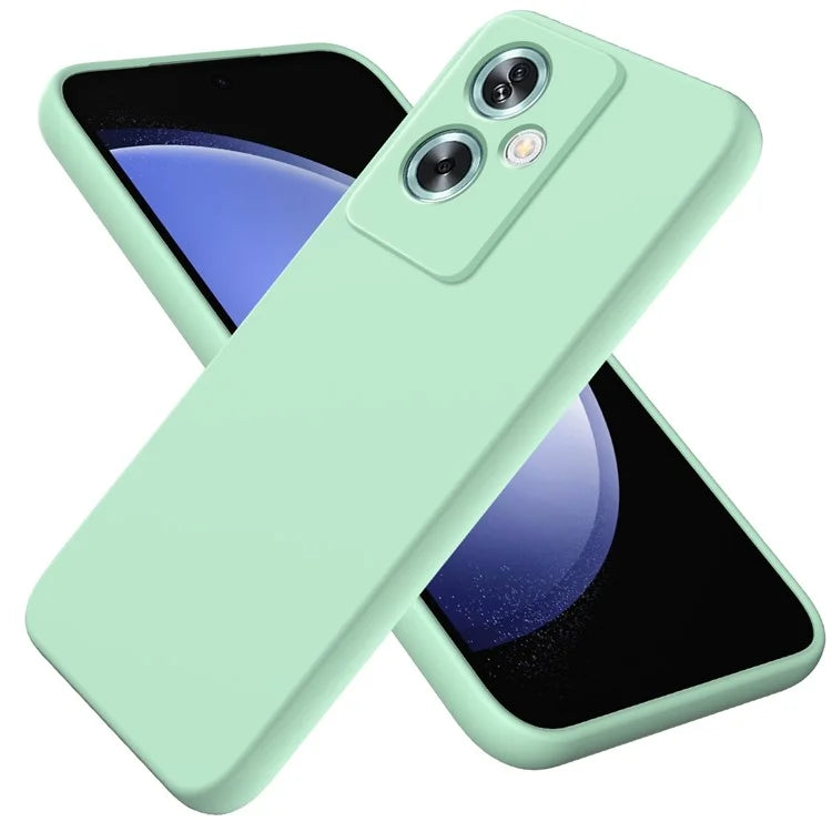 Cell Phone Case for Oppo A79 5G / A2 5G Shell Liquid Silicone+Soft Lining Anti-Scratch Cover