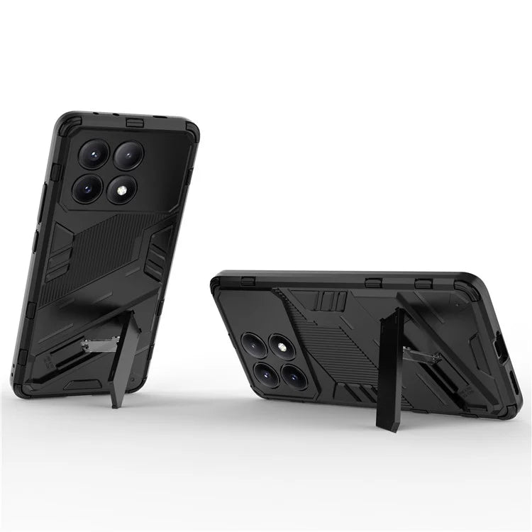 For Xiaomi Redmi K70E 5G / Poco X6 Pro 5G Case Kickstand Anti-Fall Phone Cover