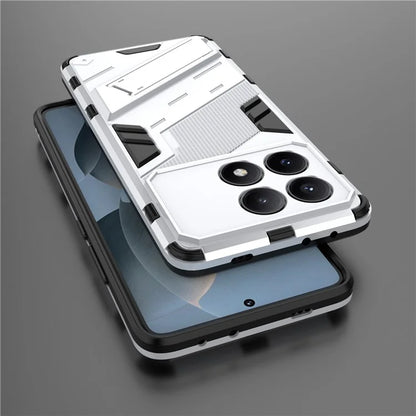 For Xiaomi Redmi K70E 5G / Poco X6 Pro 5G Case Kickstand Anti-Fall Phone Cover