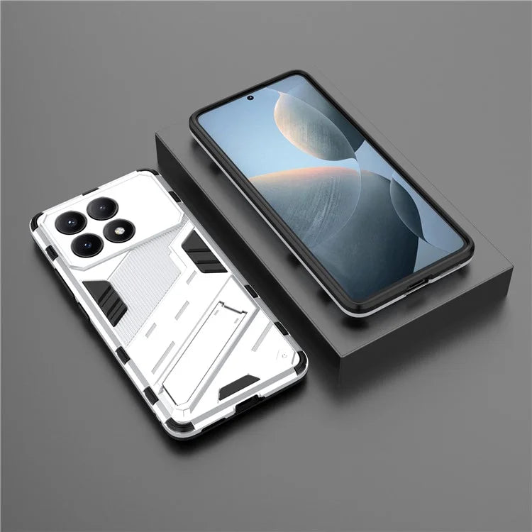 For Xiaomi Redmi K70E 5G / Poco X6 Pro 5G Case Kickstand Anti-Fall Phone Cover