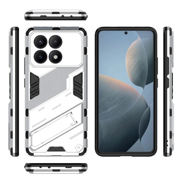 For Xiaomi Redmi K70E 5G / Poco X6 Pro 5G Case Kickstand Anti-Fall Phone Cover