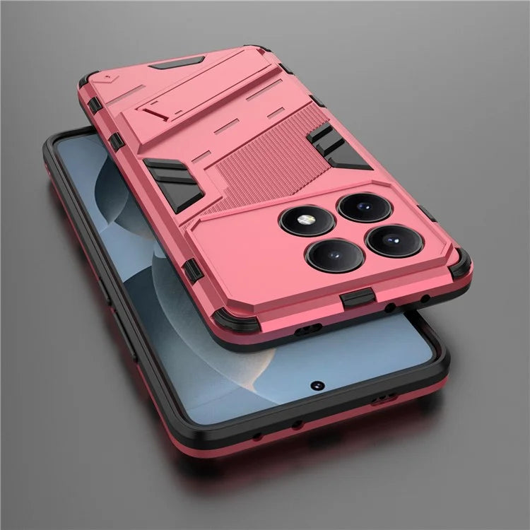 For Xiaomi Redmi K70E 5G / Poco X6 Pro 5G Case Kickstand Anti-Fall Phone Cover