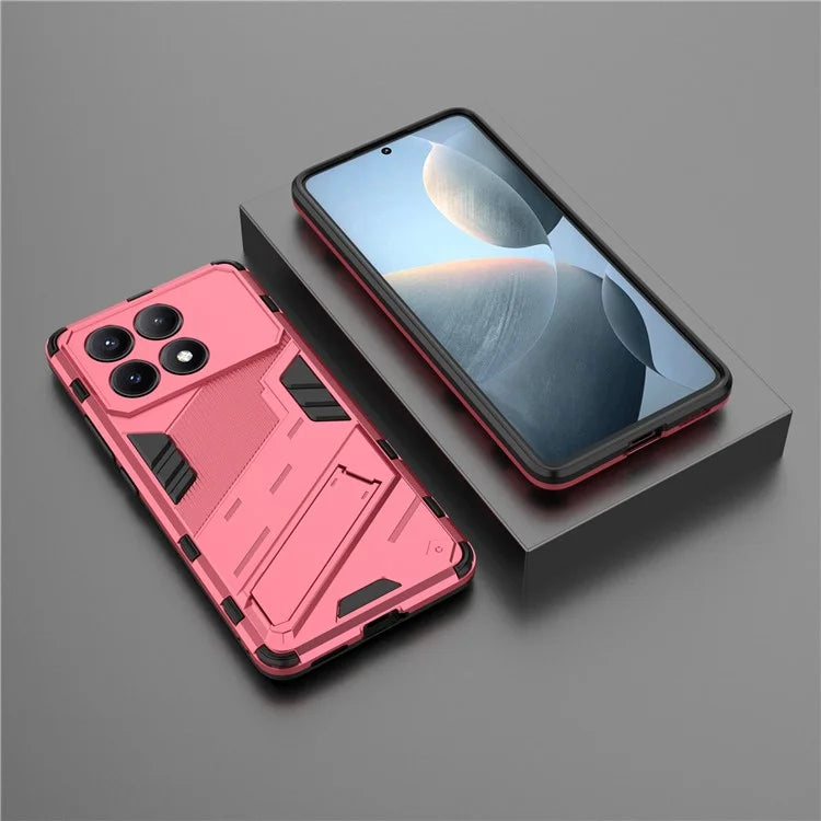 For Xiaomi Redmi K70E 5G / Poco X6 Pro 5G Case Kickstand Anti-Fall Phone Cover