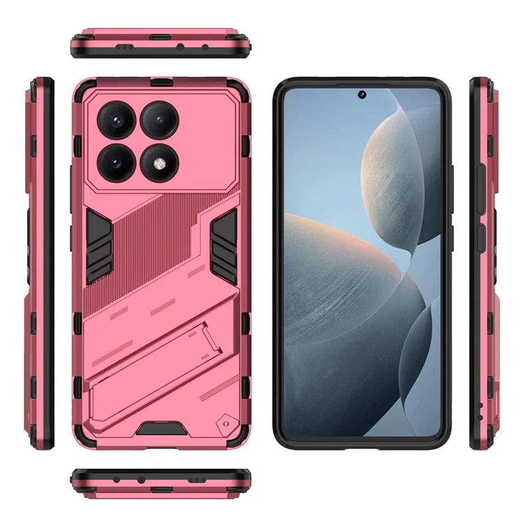 For Xiaomi Redmi K70E 5G / Poco X6 Pro 5G Case Kickstand Anti-Fall Phone Cover