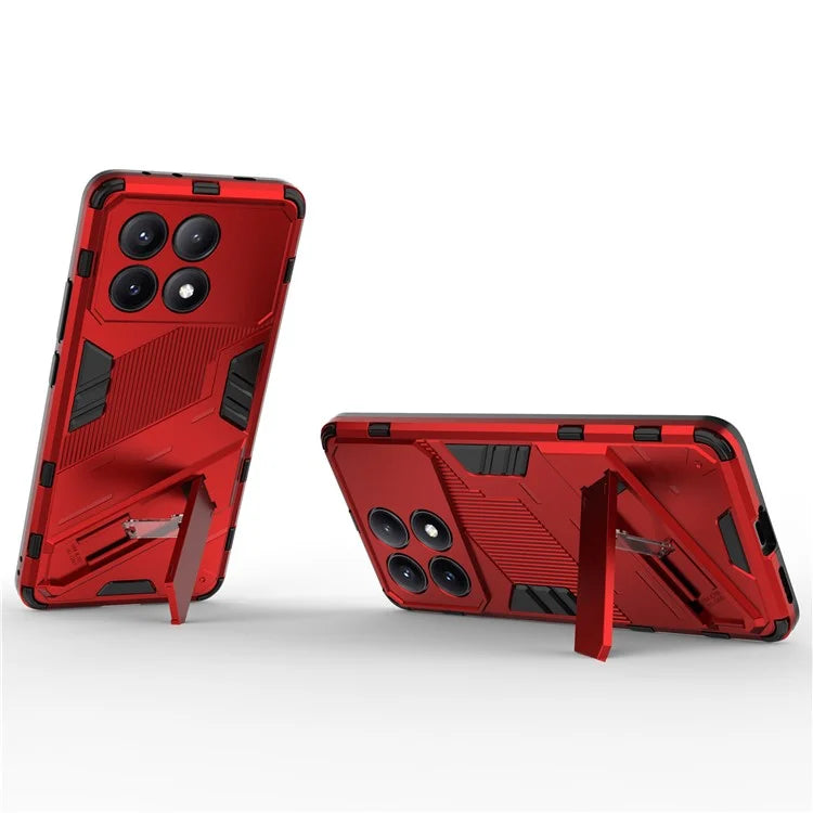 For Xiaomi Redmi K70E 5G / Poco X6 Pro 5G Case Kickstand Anti-Fall Phone Cover