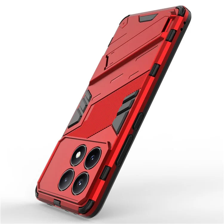 For Xiaomi Redmi K70E 5G / Poco X6 Pro 5G Case Kickstand Anti-Fall Phone Cover