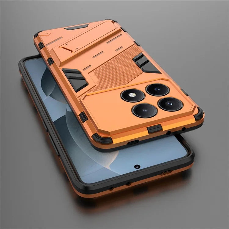 For Xiaomi Redmi K70E 5G / Poco X6 Pro 5G Case Kickstand Anti-Fall Phone Cover