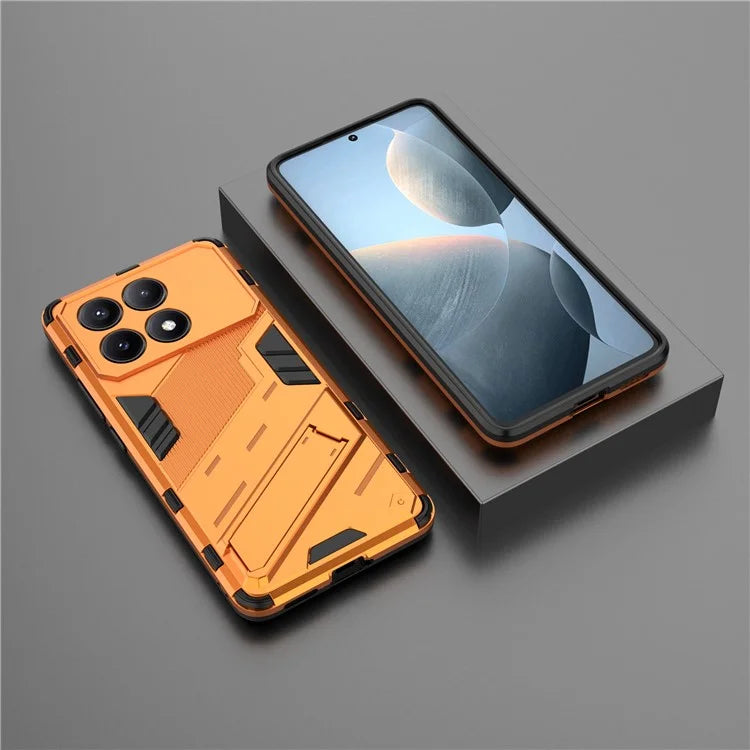 For Xiaomi Redmi K70E 5G / Poco X6 Pro 5G Case Kickstand Anti-Fall Phone Cover