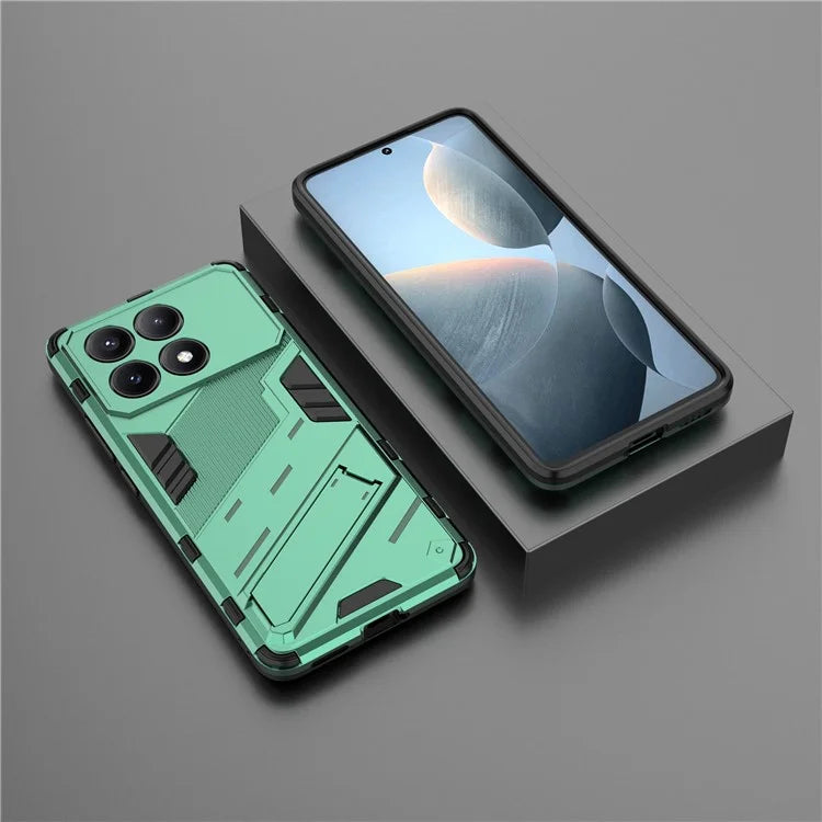For Xiaomi Redmi K70E 5G / Poco X6 Pro 5G Case Kickstand Anti-Fall Phone Cover