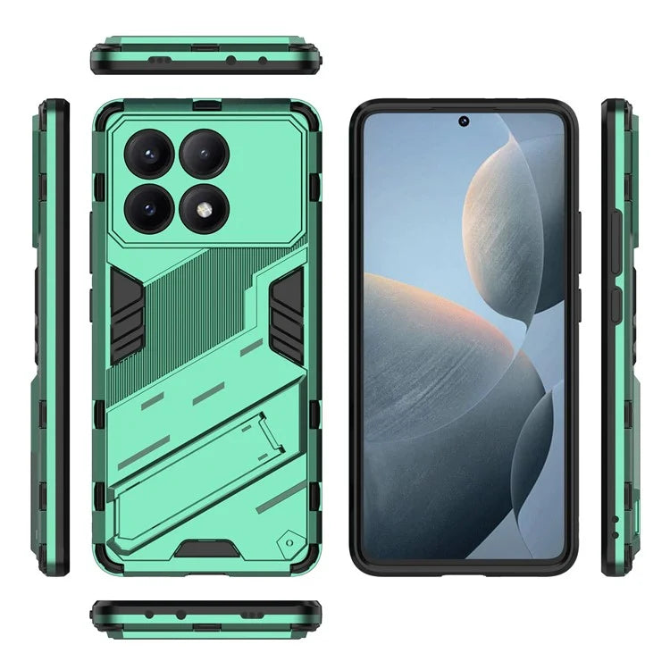 For Xiaomi Redmi K70E 5G / Poco X6 Pro 5G Case Kickstand Anti-Fall Phone Cover