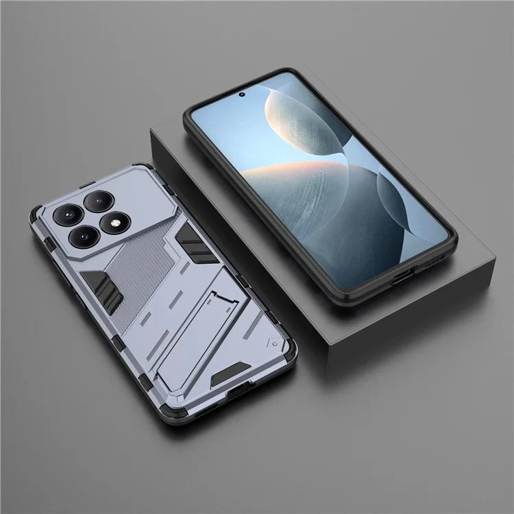 For Xiaomi Redmi K70E 5G / Poco X6 Pro 5G Case Kickstand Anti-Fall Phone Cover