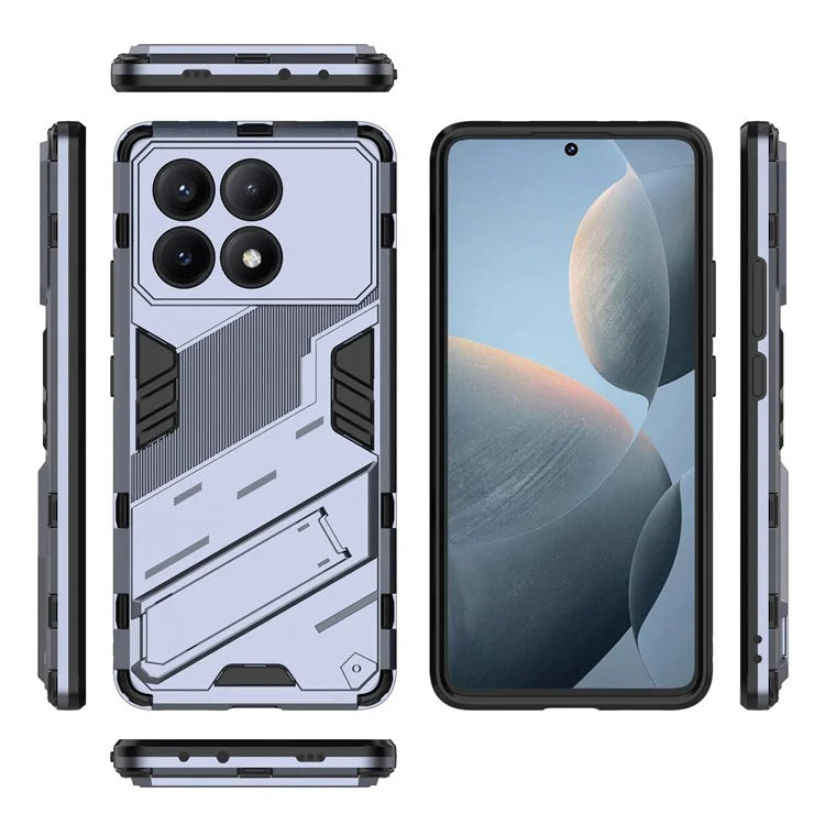 For Xiaomi Redmi K70E 5G / Poco X6 Pro 5G Case Kickstand Anti-Fall Phone Cover
