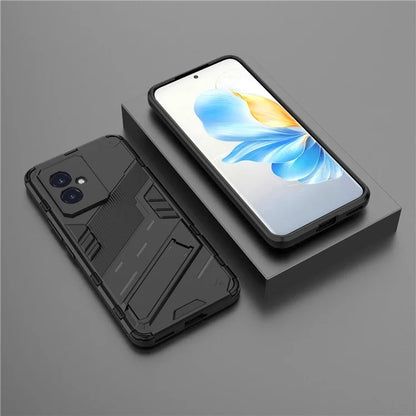 For Honor 100 5G Kickstand Case Double Protection TPU+PC Phone Cover