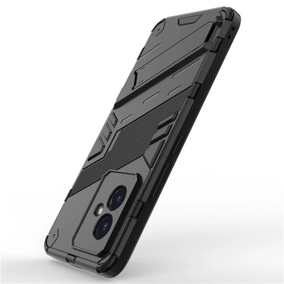 For Honor 100 5G Kickstand Case Double Protection TPU+PC Phone Cover