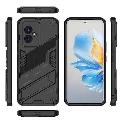 For Honor 100 5G Kickstand Case Double Protection TPU+PC Phone Cover