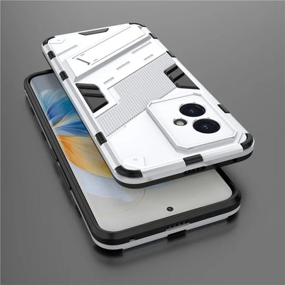 For Honor 100 5G Kickstand Case Double Protection TPU+PC Phone Cover