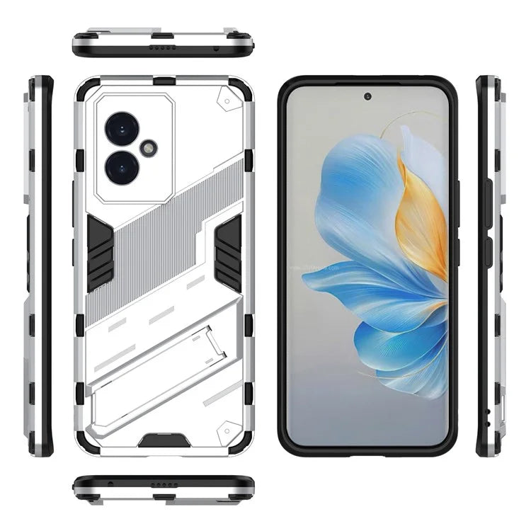For Honor 100 5G Kickstand Case Double Protection TPU+PC Phone Cover