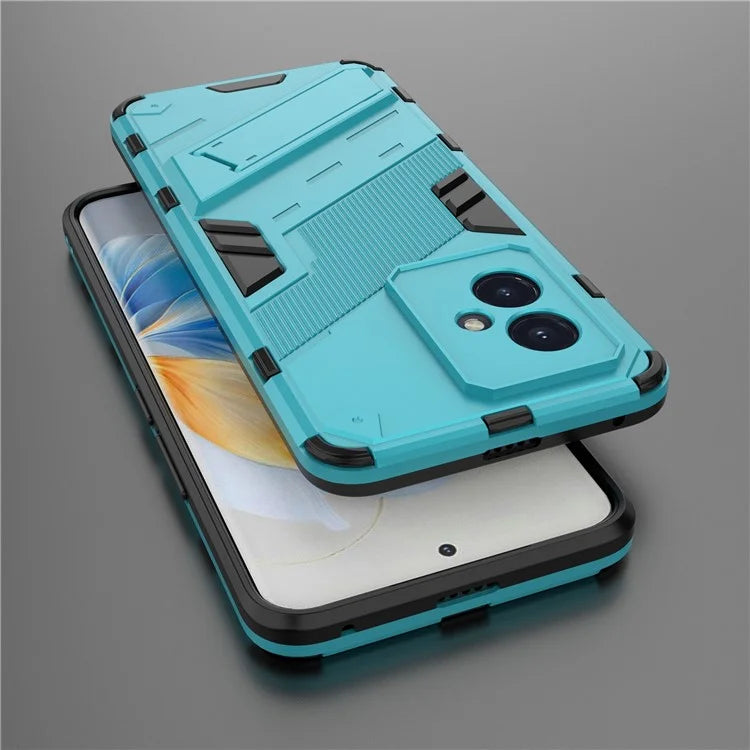 For Honor 100 5G Kickstand Case Double Protection TPU+PC Phone Cover