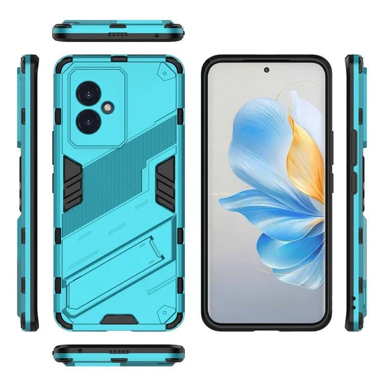 For Honor 100 5G Kickstand Case Double Protection TPU+PC Phone Cover