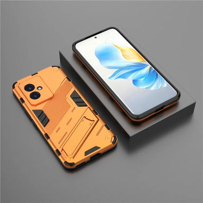 For Honor 100 5G Kickstand Case Double Protection TPU+PC Phone Cover