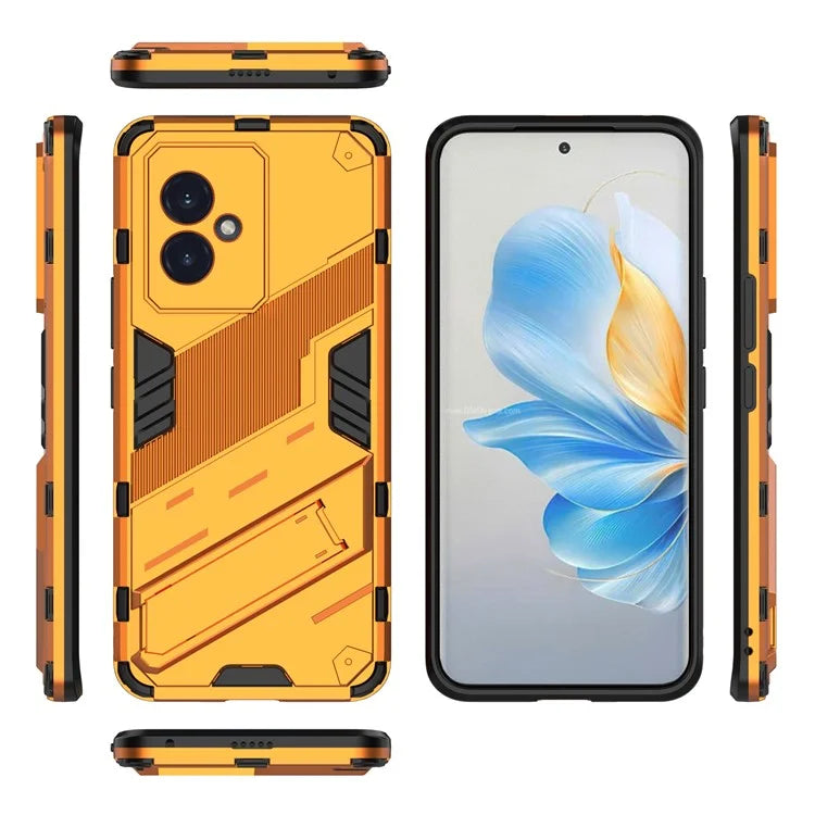 For Honor 100 5G Kickstand Case Double Protection TPU+PC Phone Cover